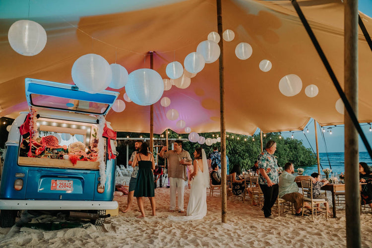 Stretchtent verhuur voor bruiloften en evenementen